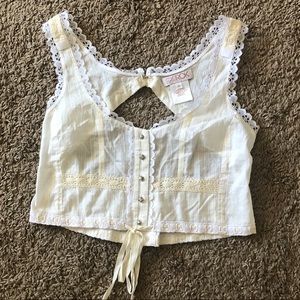 La Rok Bohemian Crop Top